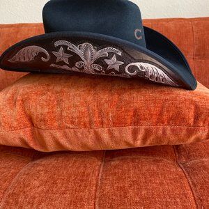 Charli 1 Horse Western Silver Wings Hat